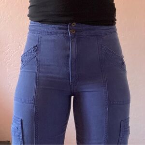 American Eagle Navy Cargo Pants